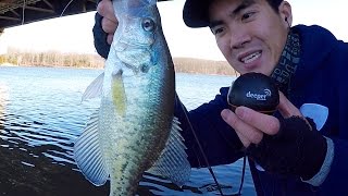 Crappie Fishing with a Deeper Smart Fishfinder at Little Seneca Lake in MD