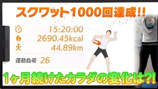 1ヶ月続けたリングフィットアドベンチャーについて語る【痩せた?!】