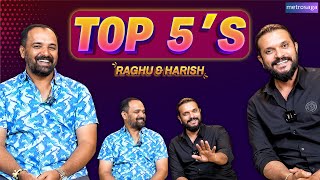 Top 5's feat.  Raghu Bhat \u0026 Harish Gowda | Nimagondu Sihi Suddi | MetroSaga