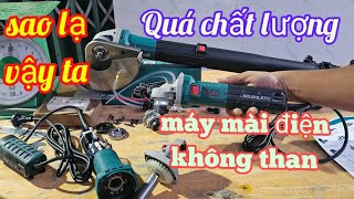 💥💯 Cũng là máy mài điện,nhưng nó lạ hơn máy khác,máy mài BoDa không than |Máy Xây Dựng Hồng Nhiên