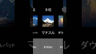 【外務省】2022年世界の高い山TOP10【ランキング】【画像つき】