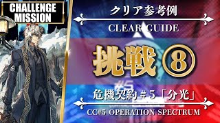 【危機契約#5】挑戦任務 8（実況なし：決勝戦）8号競技場 - クリア参考例【アークナイツ | Arknights】