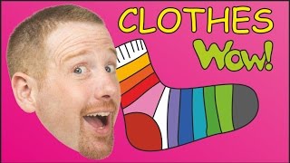 Getting Dressed | Clothes for Kids | English Stories for Kids from Steve and Maggie
