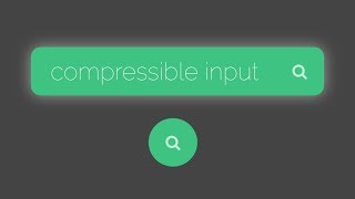 Collapsible input effect using only HTML and CSS