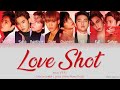 EXO (엑소) - Love Shot - Color Coded Lyrics [Han|Rom|Eng]