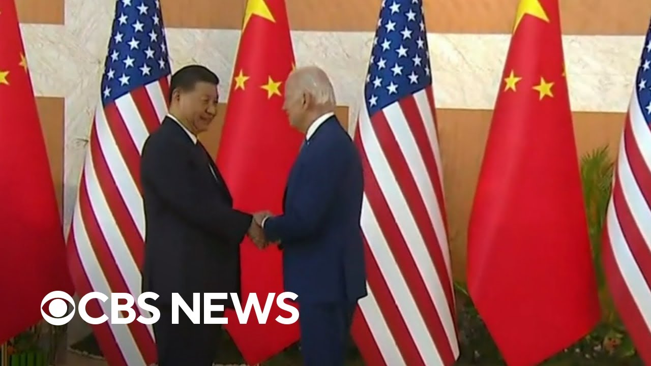 Biden Meets China's Xi Jinping In Person Ahead Of G20 Summit - YouTube