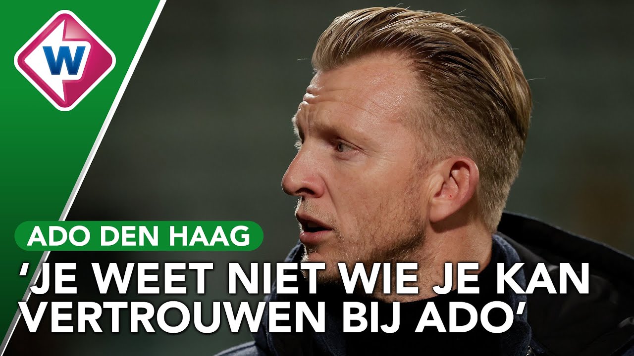 ADO-trainer Dirk Kuijt Maakt Zich Zorgen Over Randzaken Bij ADO ...