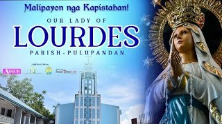 Happy Fiesta Our Lady Of Lourdes Parish | Pulupandan | February 11 2023