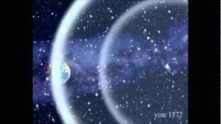 슈퍼노바  빛의 파동 Light Echoes from 1572 Supernova.flv