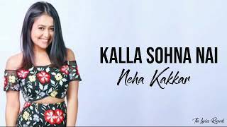 Tu kalla hi sohna nai ft. Asim riaz and himanshi khurana| singer- neha kakkar 2020 full lyric video.