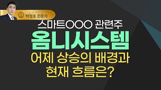 스마트ooo 관련주 #옴니시스템 어제 상승 배경과 현재 흐름은?