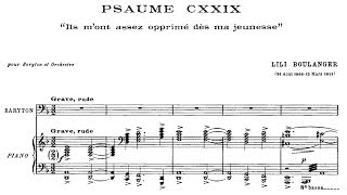 Lili Boulanger - Psalm 129 \