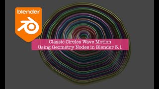 LIVENODING Circles Wave Motion Using Geometry Nodes