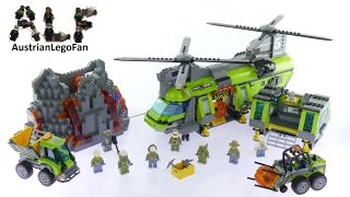 Lego City 60125 Volcano Heavy-lift Helicopter - Lego Speed Build Review