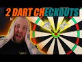 SOME ARE HARDER THAN YOU THINK... HITTING YOUR FAVOURITE TWO DART OUT SHOTS.