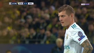 Toni Kroos vs Borussia Dortmund (A) 17-18 1080i HD (26/09/2017)