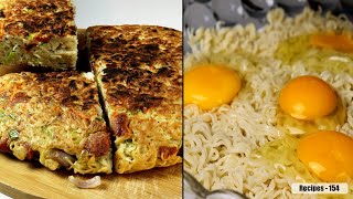 Noodles Omelette | නූඩ්ලස්,බිත්තර තියනවනම් හදන්න ඕනම කෑමක්  | Noodles and Egg Snacks😋👌