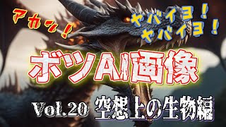 【ねこや探訪】AIどうした！？ Vol.20【ボツAI画像】空想上の動物編【特別編】ダメだこりゃ！アカン！