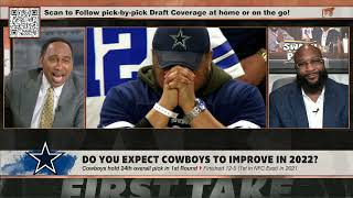 Stephen A. BEGS for the producers to show video of the Cowboys fans crying ☹️ | First Take