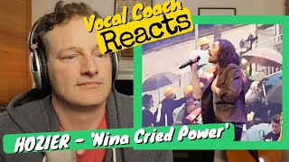 Vocal Coach REACTS - HOZIER 'Nina Cried Power'