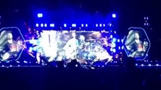 Coldplay w/ Michael J. Fox singing Earth Angel live