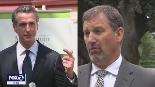 Governor Newsom and his Republican challenger square off ahead of election day