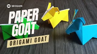 Origami Goat Evolution: From Flat Paper to Lifelike Sculpture