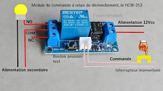 Le module de commande à relais de déclenchement, le HCW-253 .