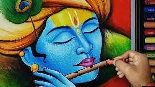 Lord Krishna painting, #Fem_Art,