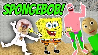 NEW SPONGEBOB BALDI'S BASICS MOD! | Spongebob Basics V1.4.1
