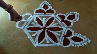 newyear🌹special kolam 5*3 🌹Bhoki rangoli 🌹sankranti chukala 🌹diyamuggulu 🌹thaipongal kolangal