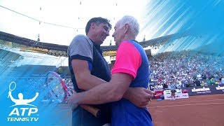 Michael Stich vs John McEnroe: Hamburg 2018 Exhibition Match Highlights