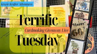 Terrific Tuesday Cardmaking Ep103 Giveaway