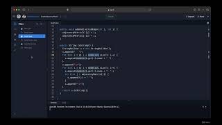 006 Graph in Java using Adjacency Matrix