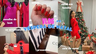 VLOG VÉSPERA DE NATAL | À PROCURA DO LOOK, COMPRAS, UNHAS, ABRINDO PRESENTES, CEIA DE NATAL