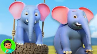 Ek Mota Hathi, हाथी राजा, Hindi Nursery Rhyme And Kids Song for Children
