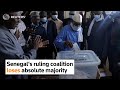 Senegal's ruling coalition loses absolute majority