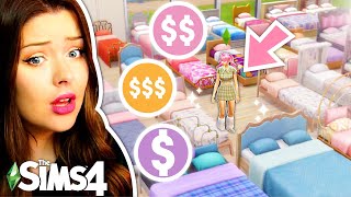 Building in The Sims 4 But My SIM Picks Her Own Items // Sims 4 Build Challenge