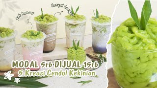 PEDAGANG FRIENDLY !!! MODAL CUMA 5RB AN, TANPA CETAKAN KHUSUS !!! CENDOL DAWET KEKINIAN