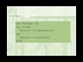 Conditional Statements in Visual Basic