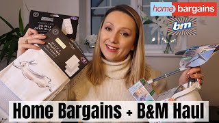 B&M and Home Bargains Haul - New In January 2021