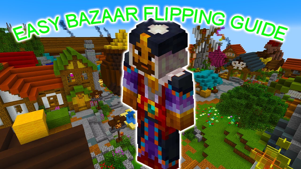Easy Bazaar Flipping Guide Youtube