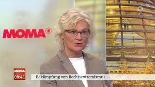 Christine Lambrecht (SPD) über den Rechtsextremismus!