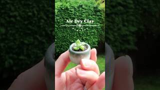 How To Make An Air Dry Clay Planter #houseplants #airdryclay #succulent #clay #clayart #diy #plants