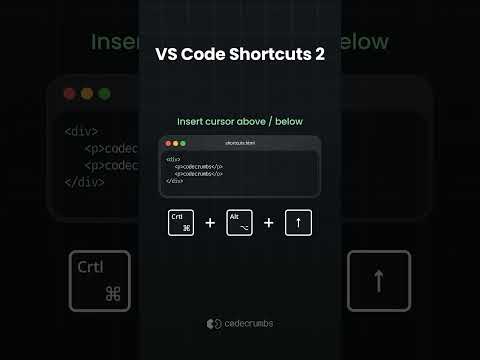 Super Useful VS Code Shortcuts #coding