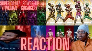 We Reacted To Every Super Sentai Power-Up (Fiveman - Gokaiger)