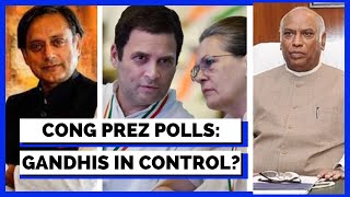 Congress President Election 2022 | Gandhis Calling Shorts In The Presidential Polls | English News