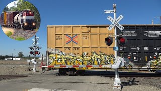 CFNR 502 Cortena Job Local North - Bailey Rd. Railroad Crossing, Arbuckle CA