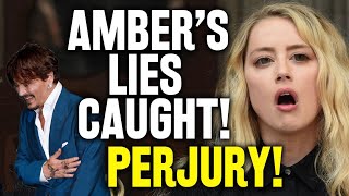 Amber Heard CAUGHT Lying Under Oath! - GREAT News For Johnny Depp