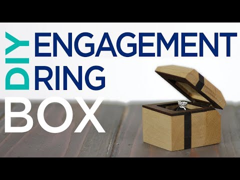 DIY Engagement Ring Box | 13 | The Cutting Bored DIY Engagement Ring Box | 13 | The Cutting Bored